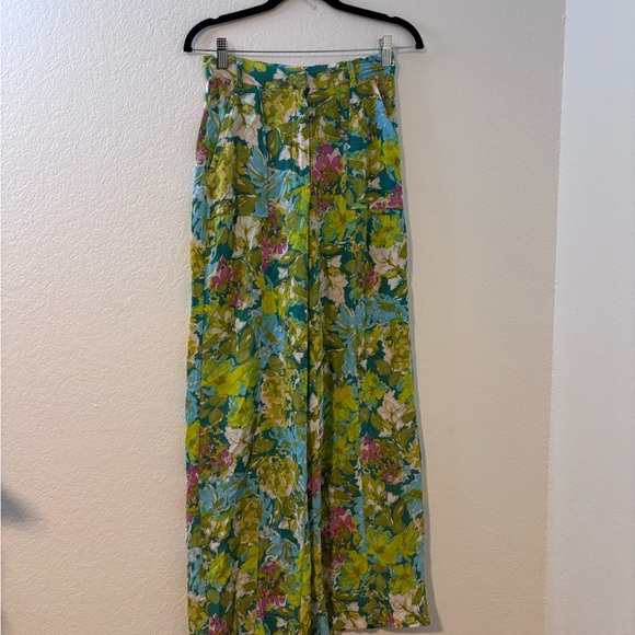 Le Salty Label Pants - Le Salty Label Floral Pants Size XS Pockets